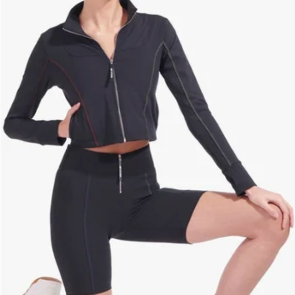 STAUD X NB WARM UP JACKET | BLACK